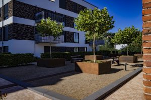 Gartenbau_Aussenbereich_Wohnanlage_Balzer_Gartenbau